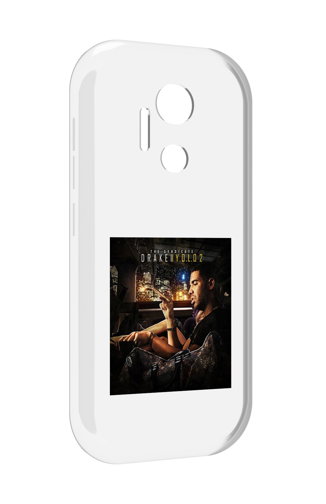 Чехол MyPads Drake - You Only Live Once 2 для doogee x97 pro