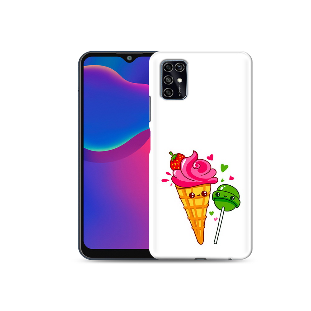 

Чехол MyPads Tocco для ZTE Blade V2020 Smart Вкусняшки (PT156449.459.45), Прозрачный, Tocco