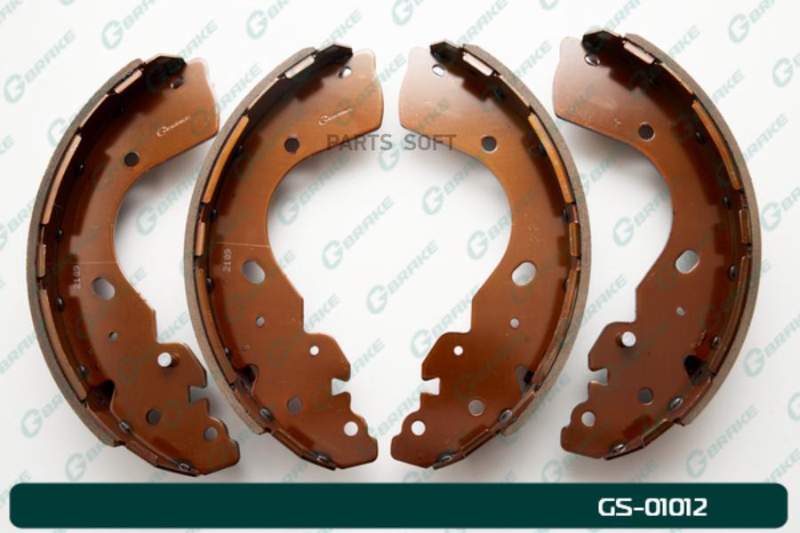 

Тормозные колодки GBRAKE барабанные GS01012