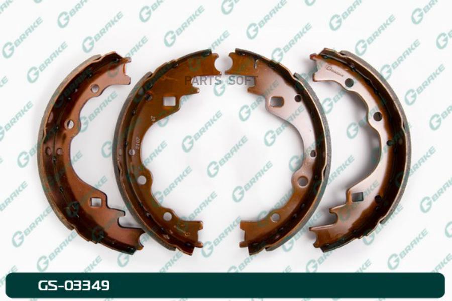 

Тормозные колодки GBRAKE барабанные GS03349