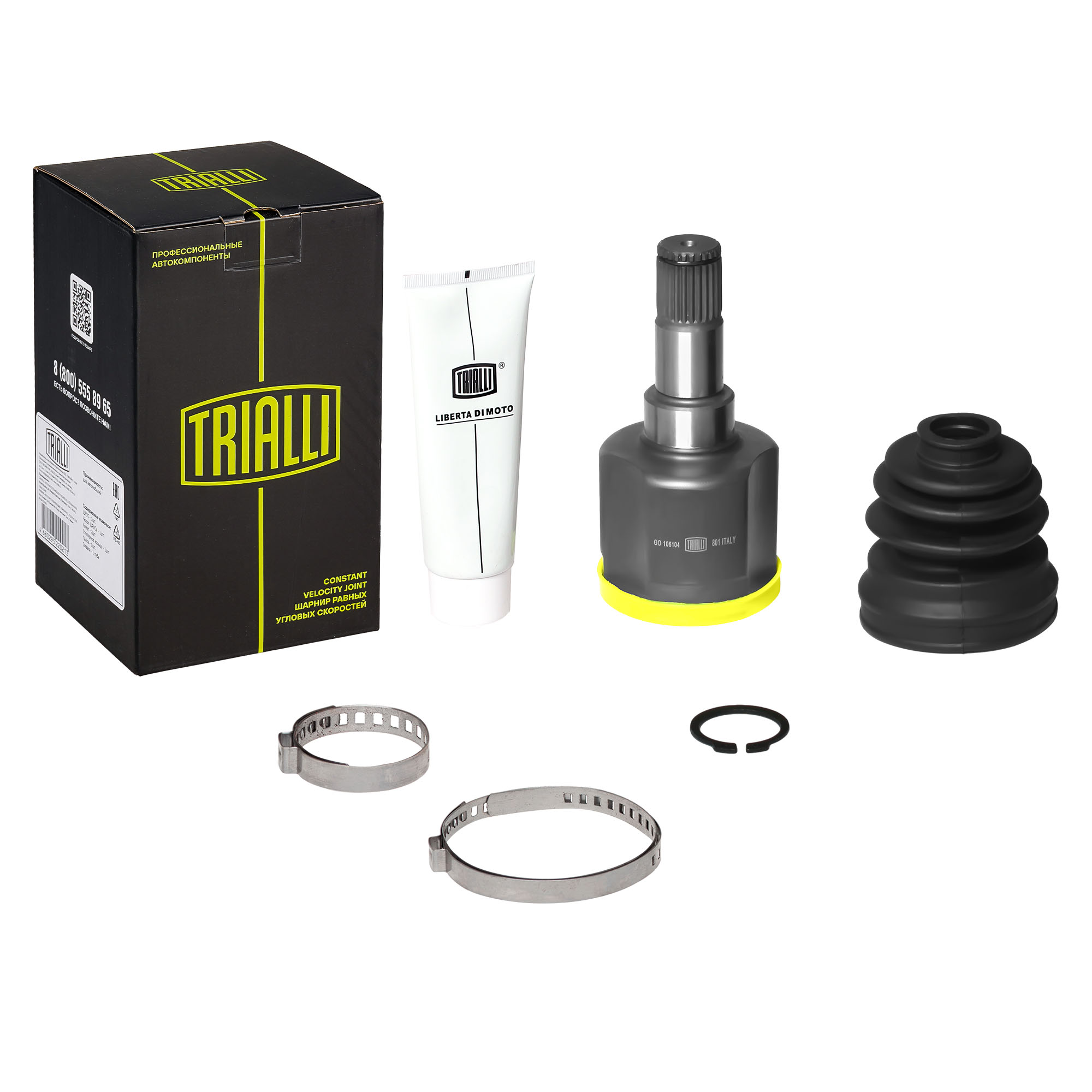 

ШРУС внутренний левый для Focus II (04-)/C-Max (03-) 1.6i AT/2.0i MT TRIALLI GO106104