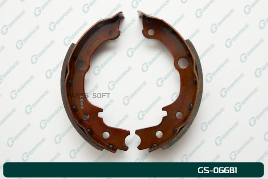 

Тормозные колодки GBRAKE барабанные GS06681