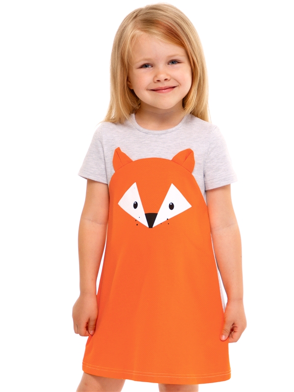 Платье детское Апрель 1ДПК3361809, оранжевый, 98