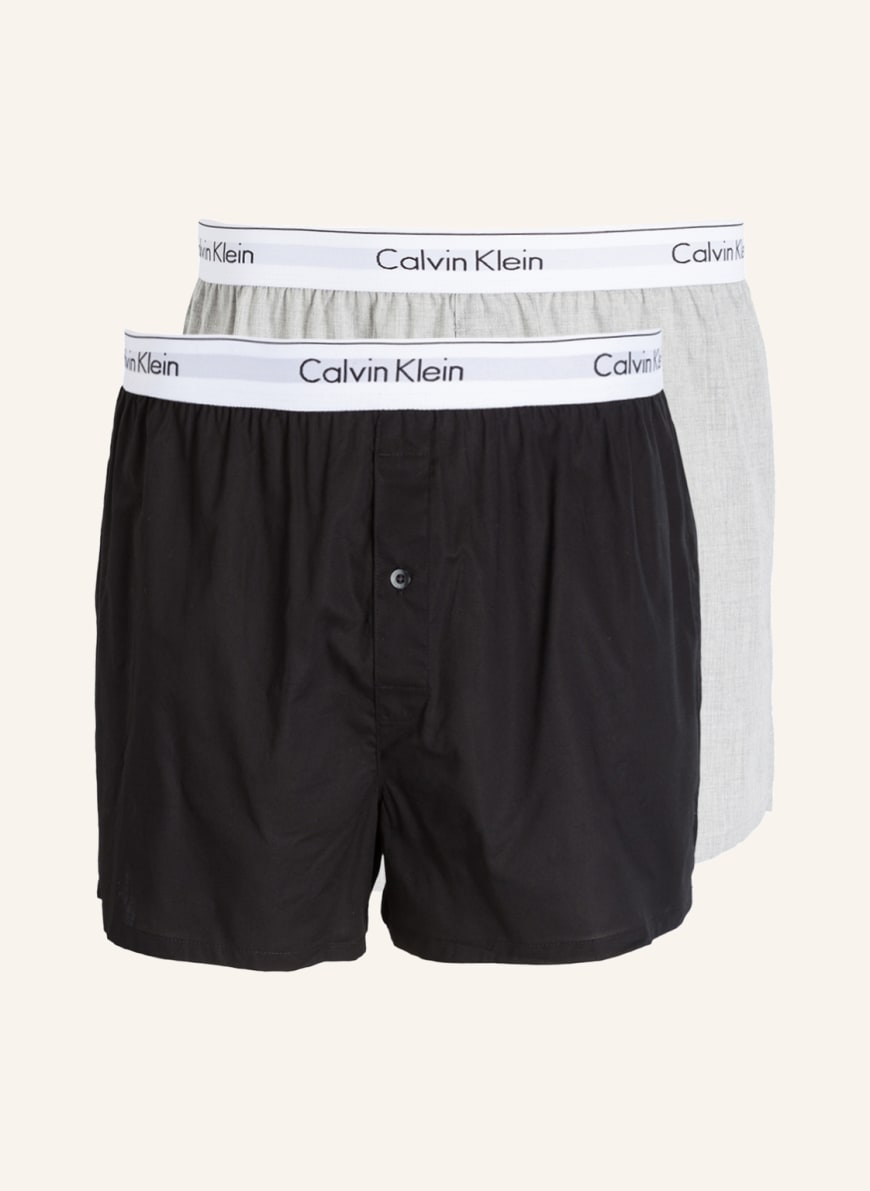 Комплект трусов мужских Calvin Klein 1000746242 серых XL (доставка из-за рубежа)