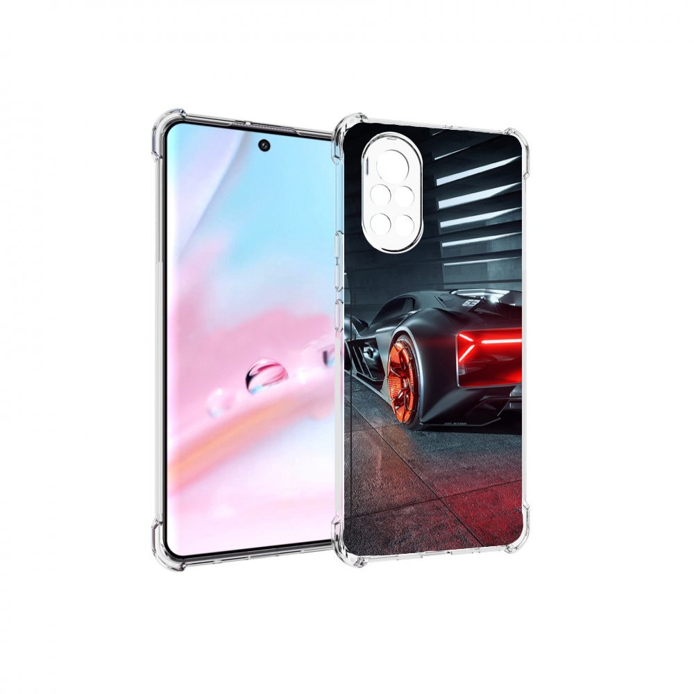 

Чехол MyPads Ночной-город мужской для Huawei Nova 8 (ANG-LX1), Прозрачный, Tocco