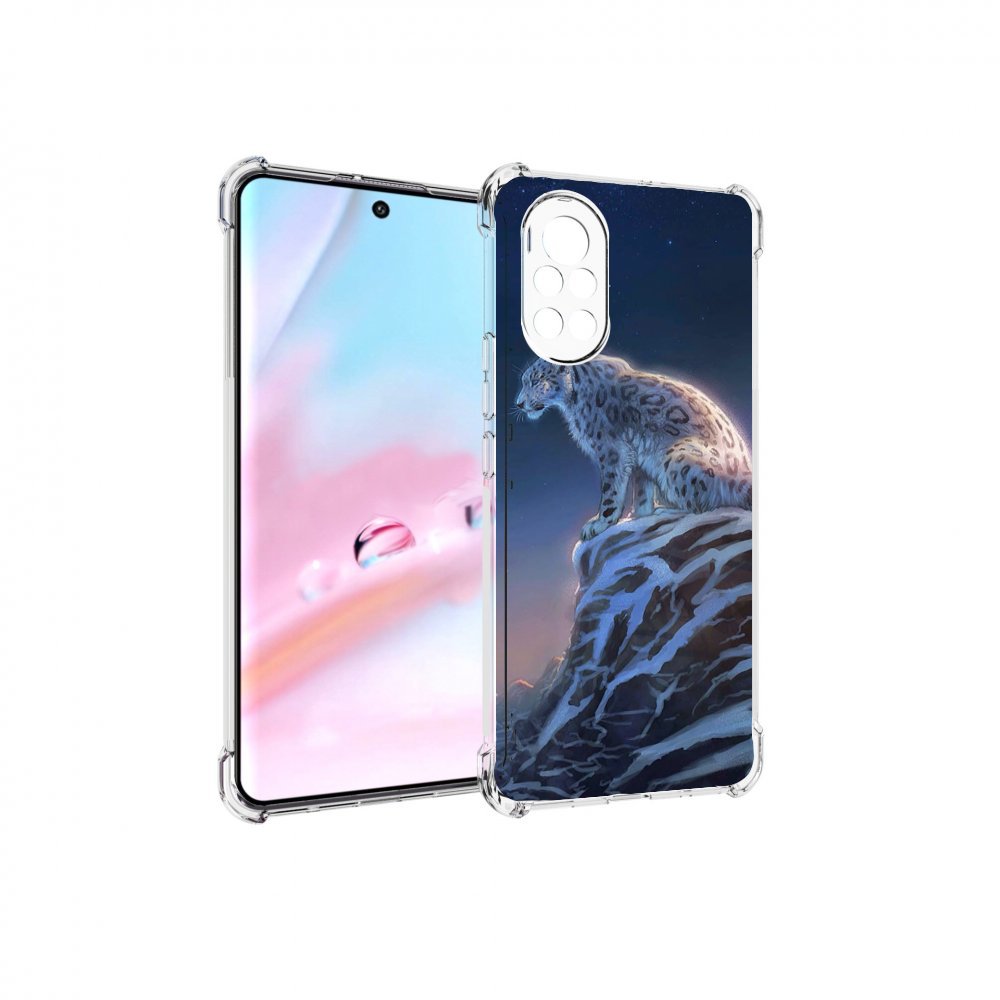 

Чехол MyPads Одинокий-Барс для Huawei Nova 8 (ANG-LX1), Прозрачный, Tocco