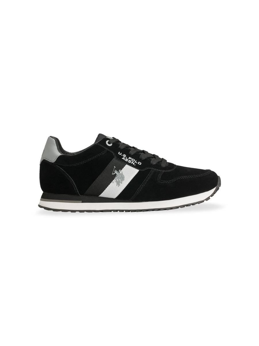 

Кроссовки мужские U.S. POLO Assn. 001421634 черные 42 EU, Черный, 001421634