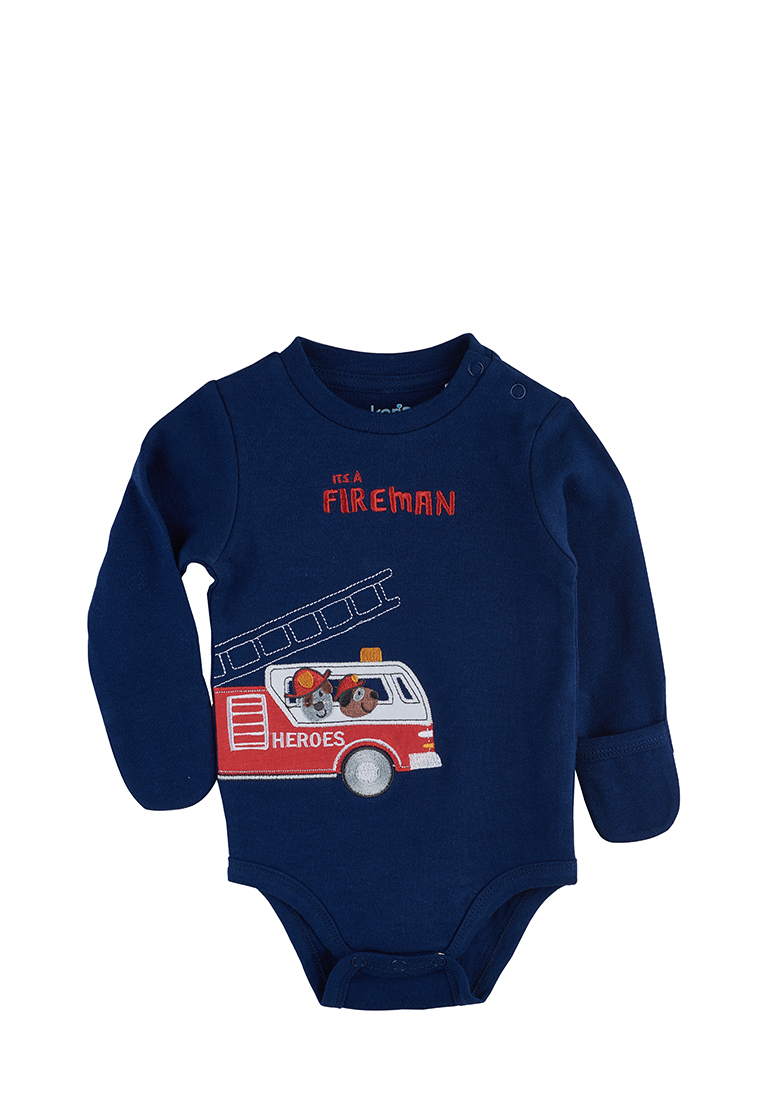 

Боди детское Kari baby AW19B18004216 синий р.80, AW19B18004216