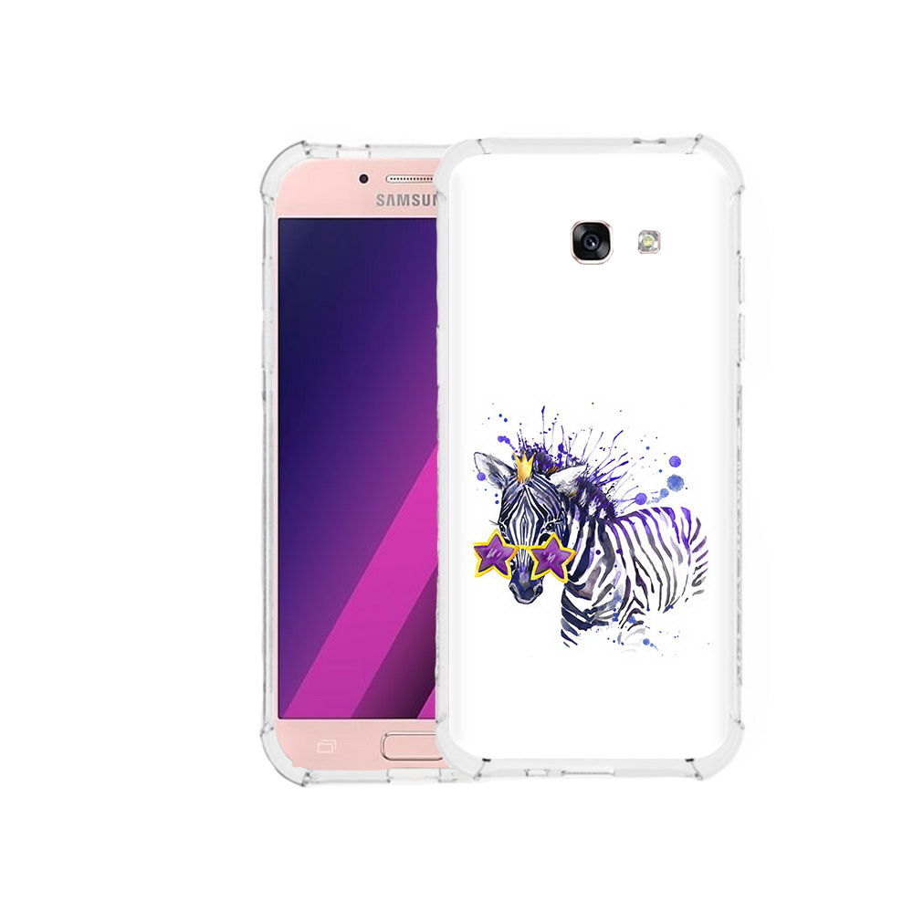

Чехол MyPads Tocco для Samsung Galaxy A5 акварельная зебра (PT51293.578.215), Прозрачный, Tocco