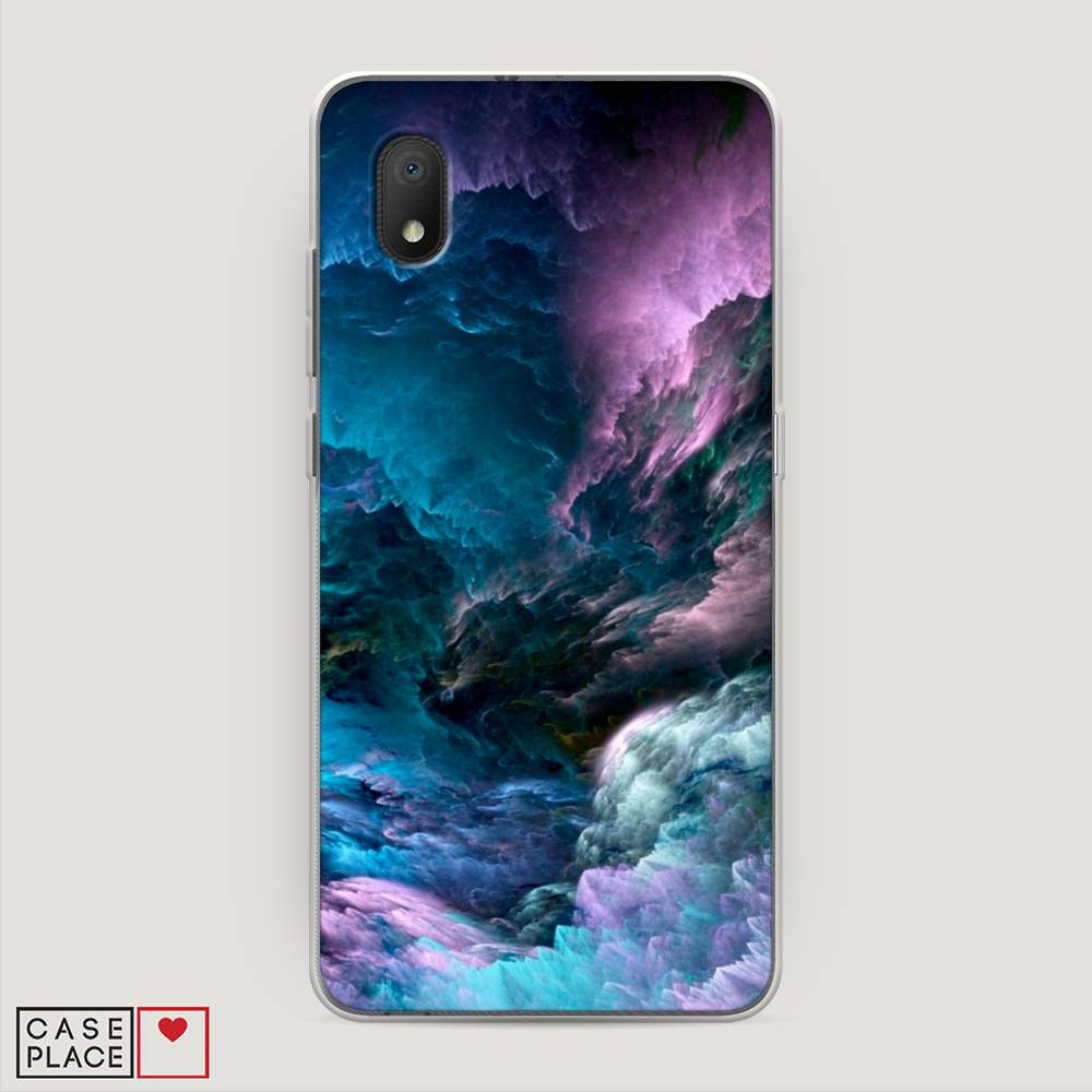 

Чехол на Alcatel 1A/1B (2020) "Загадочное небо", Синий;фиолетовый, 171150-2