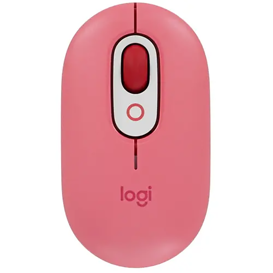 Мышь Logitech Pop Mouse беспроводная, оптическая, 4000 dpi, розовая, 910-006419.