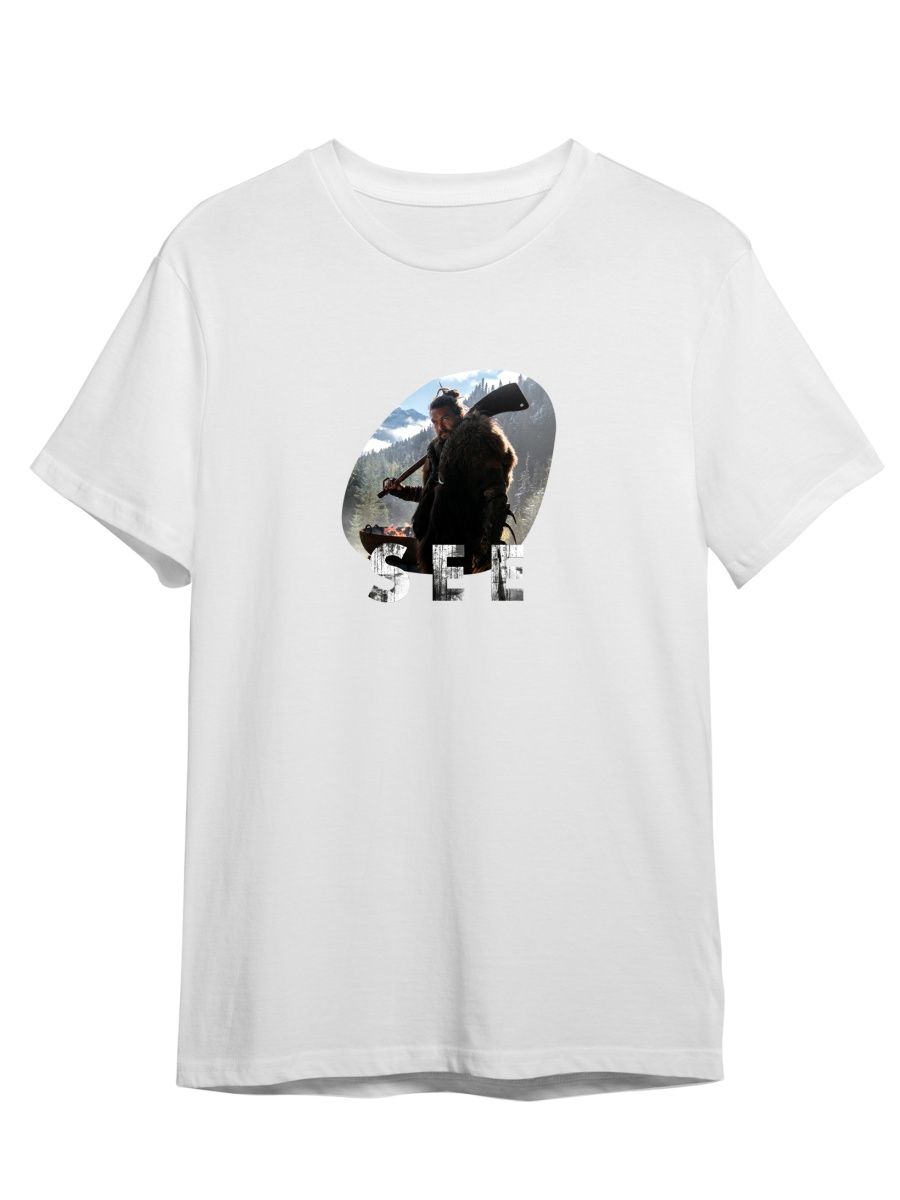 

Футболка унисекс Каждому Своё See/Видеть/Сериал SRSE6 белая XS, Белый, "See/Видеть/Сериал" SRSE6