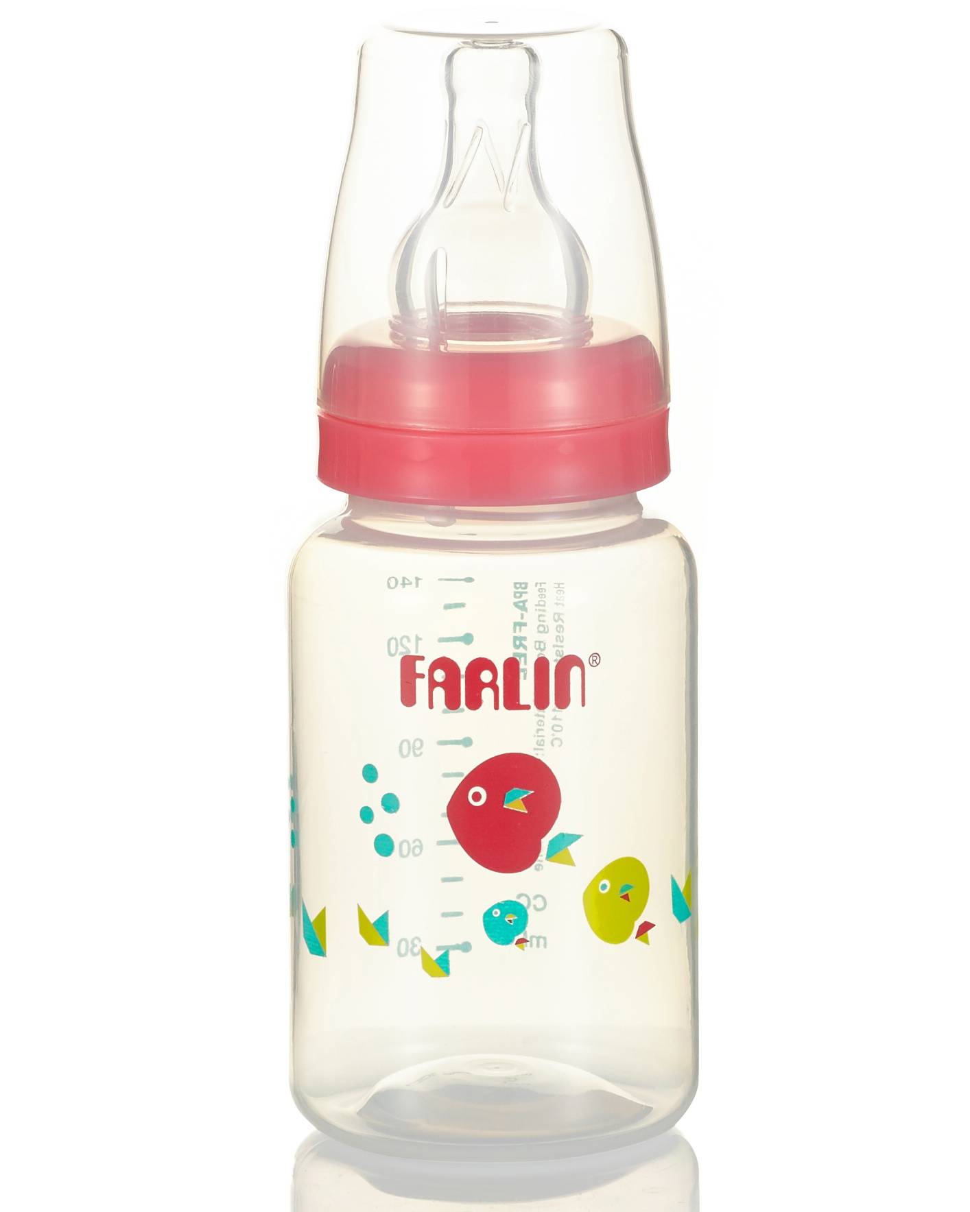 

Бутылочка для кормления 150 мл Farlin, Розовый