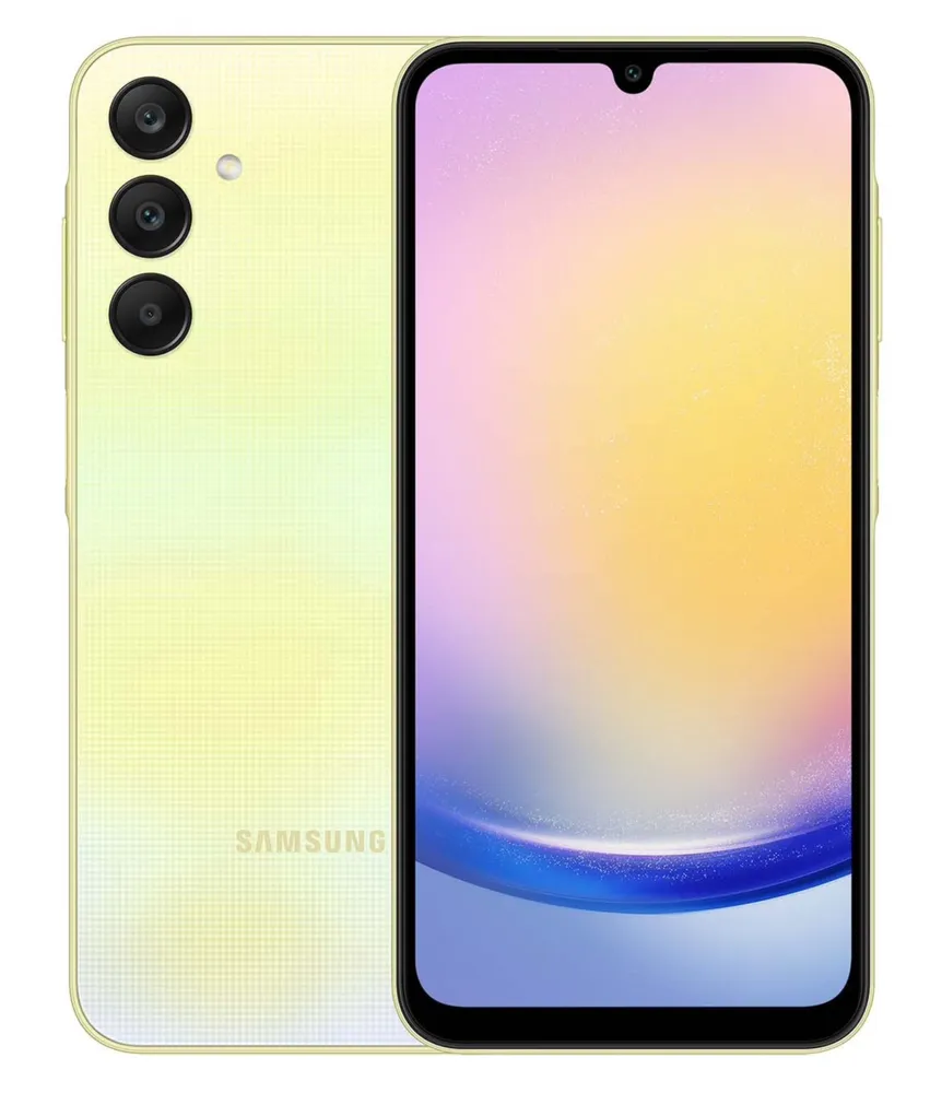 

Смартфон Samsung Galaxy A25 128Gb, 6 Gb, Yellow Arabic., Galaxy A25