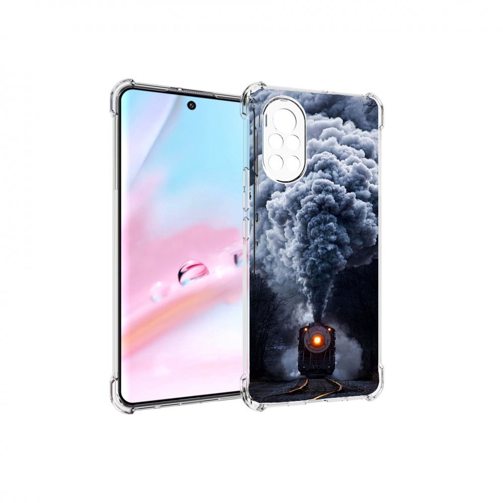 

Чехол MyPads Паровоз для Huawei Nova 8 (ANG-LX1), Прозрачный, Tocco