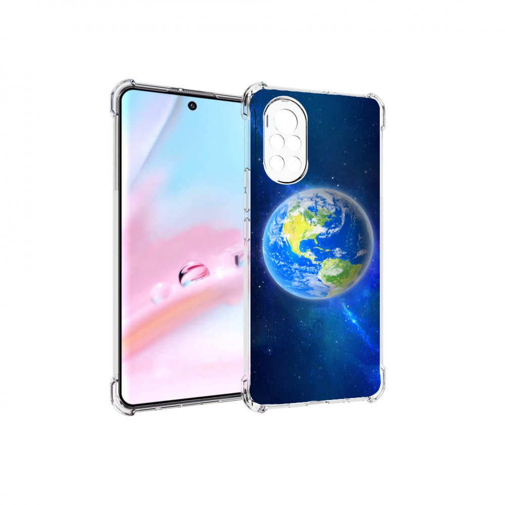 

Чехол MyPads Планета-Земля для Huawei Nova 8 (ANG-LX1), Прозрачный, Tocco
