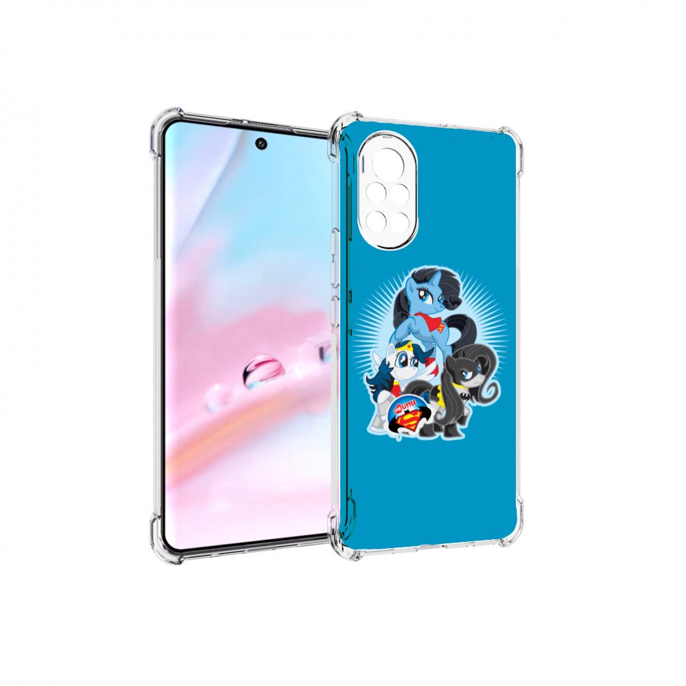 

Чехол MyPads Пони-литл для Huawei Nova 8 (ANG-LX1), Прозрачный, Tocco