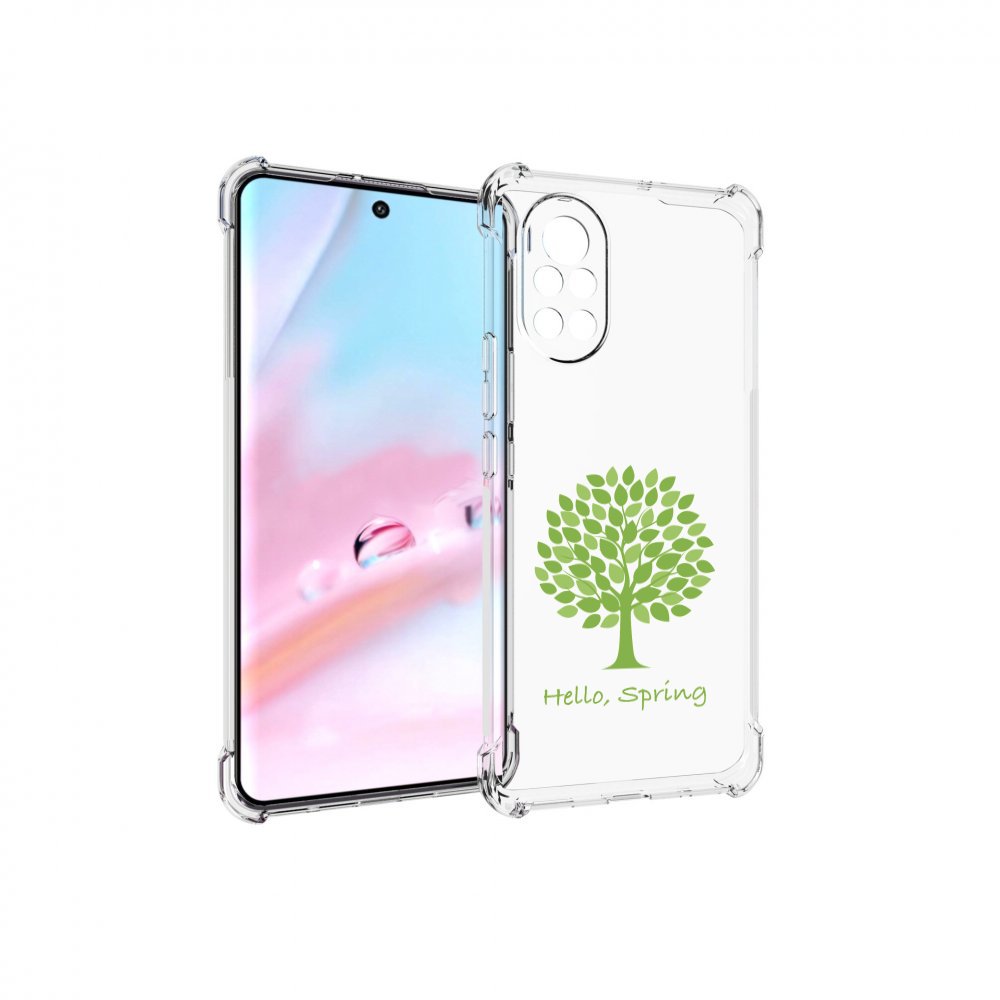 

Чехол MyPads Привет-весна для Huawei Nova 8 (ANG-LX1), Прозрачный, Tocco