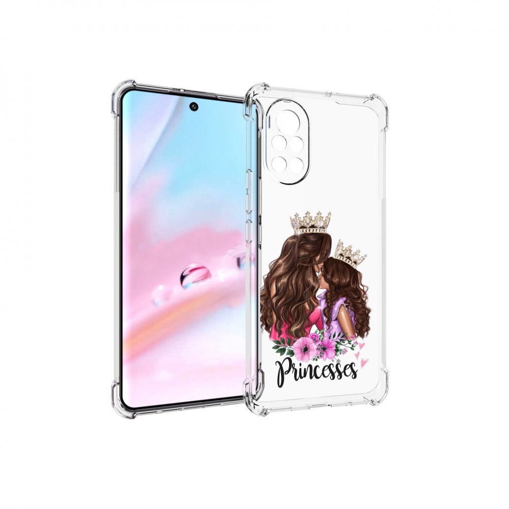 

Чехол MyPads Принцессы женский для Huawei Nova 8 (ANG-LX1), Прозрачный, Tocco