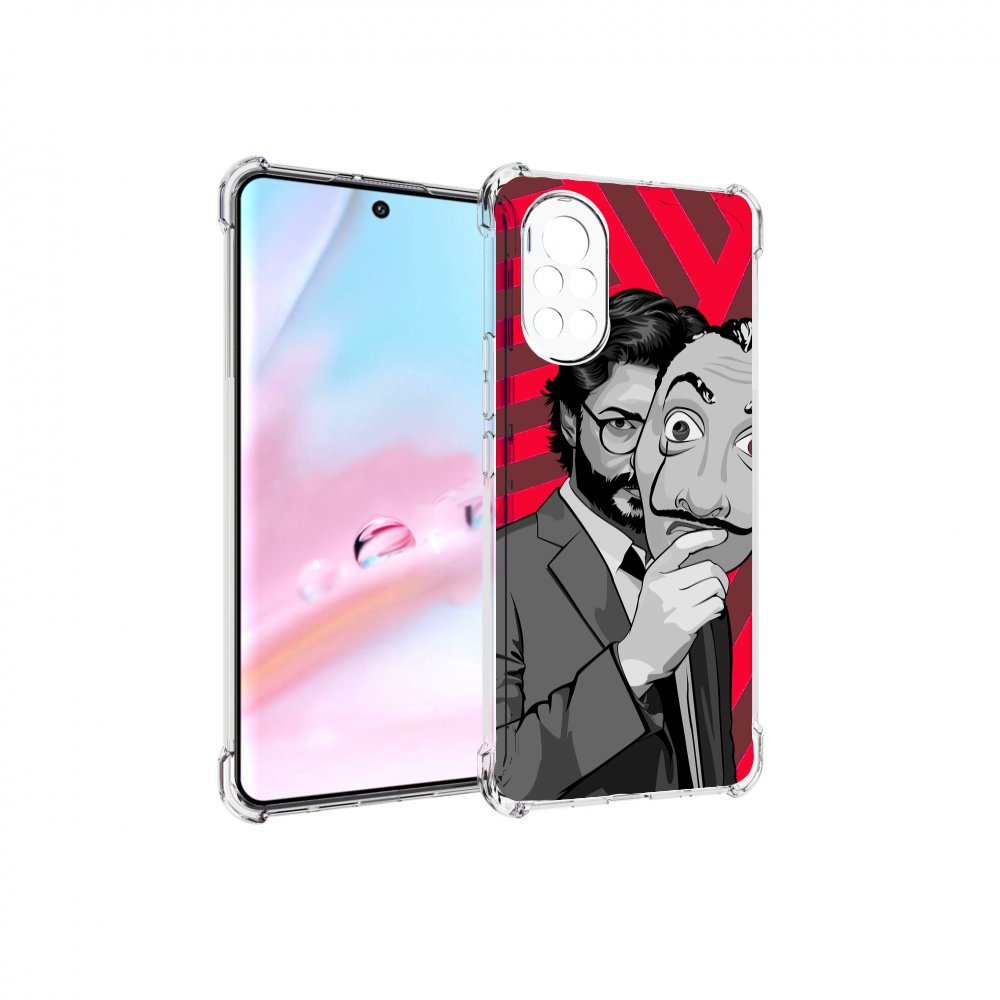 

Чехол MyPads Профессор-бумажый-дом для Huawei Nova 8 (ANG-LX1), Прозрачный, Tocco