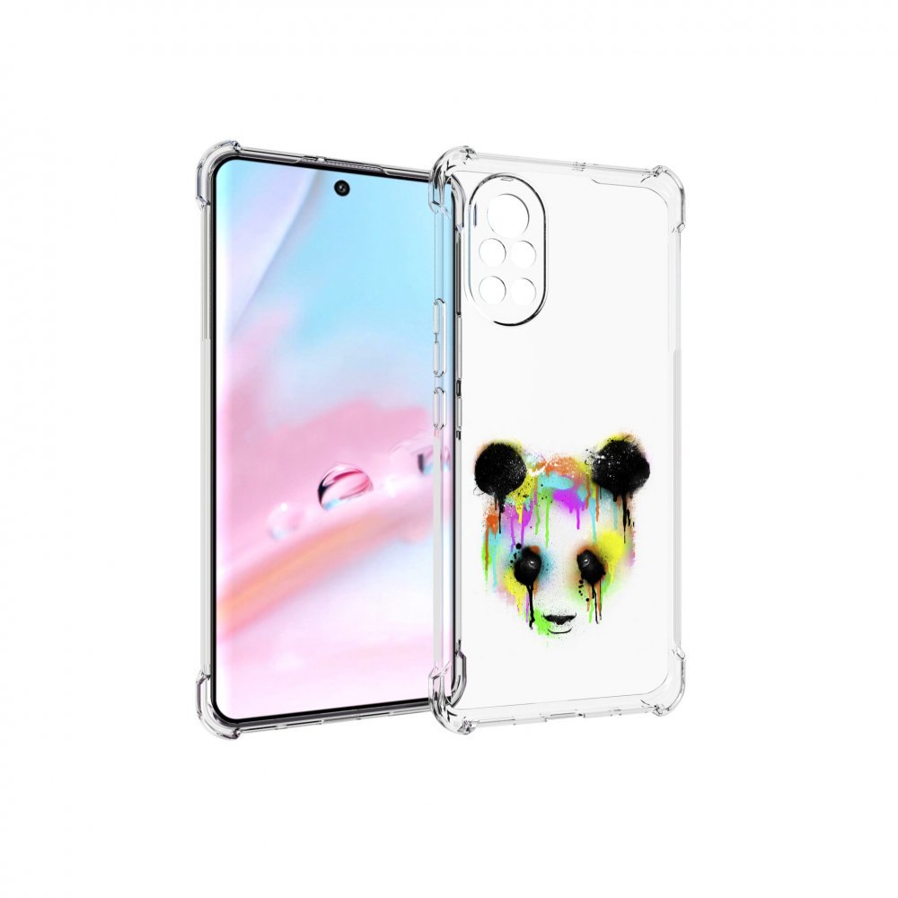 

Чехол MyPads Радужная панда для Huawei Nova 8 (ANG-LX1), Прозрачный, Tocco
