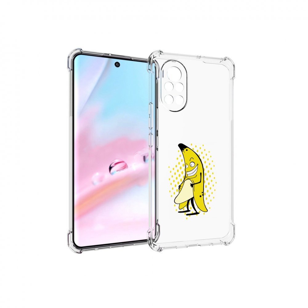 Чехол MyPads Раздетый-банан для Huawei Nova 8 (ANG-LX1)