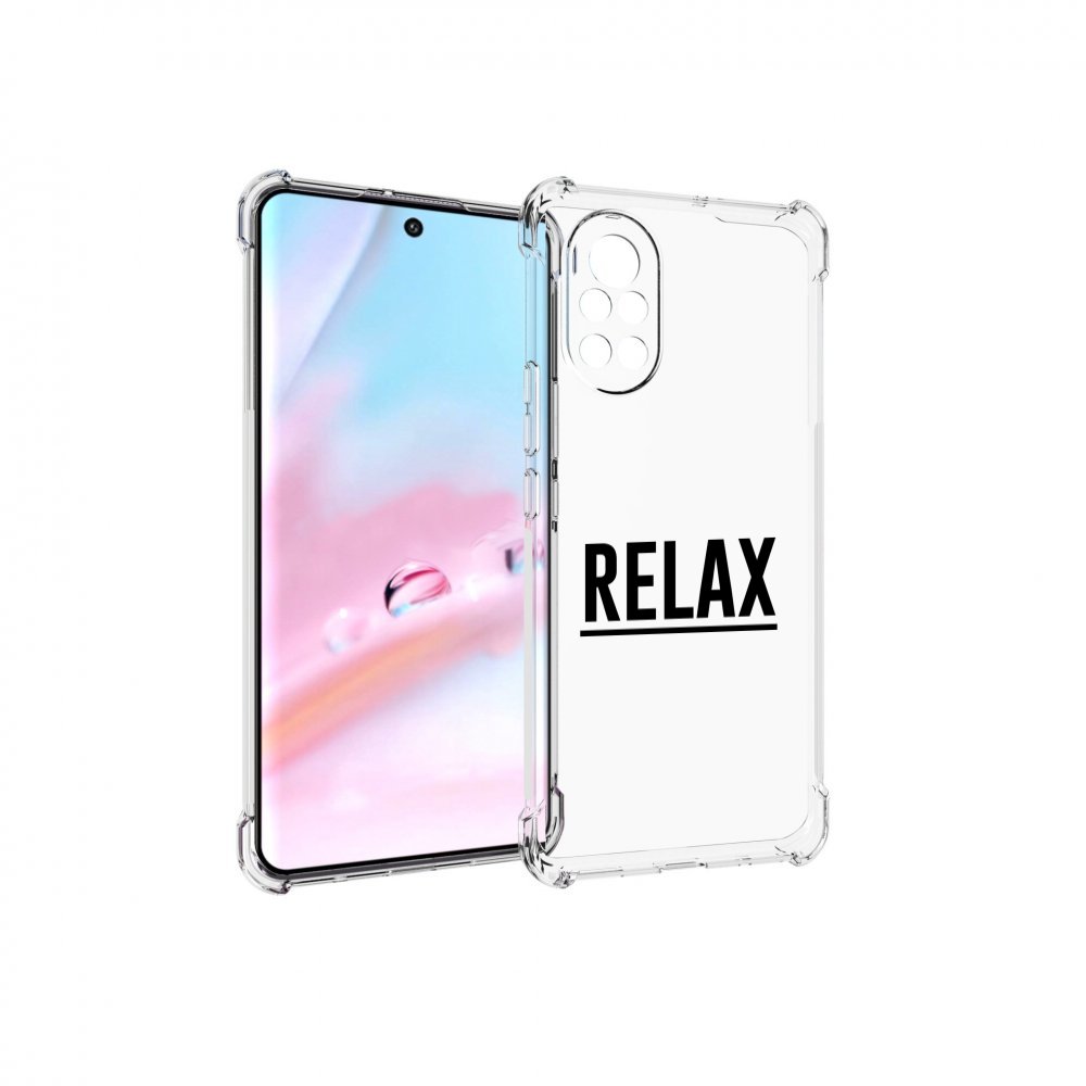 

Чехол MyPads Релакс для Huawei Nova 8 (ANG-LX1), Прозрачный, Tocco