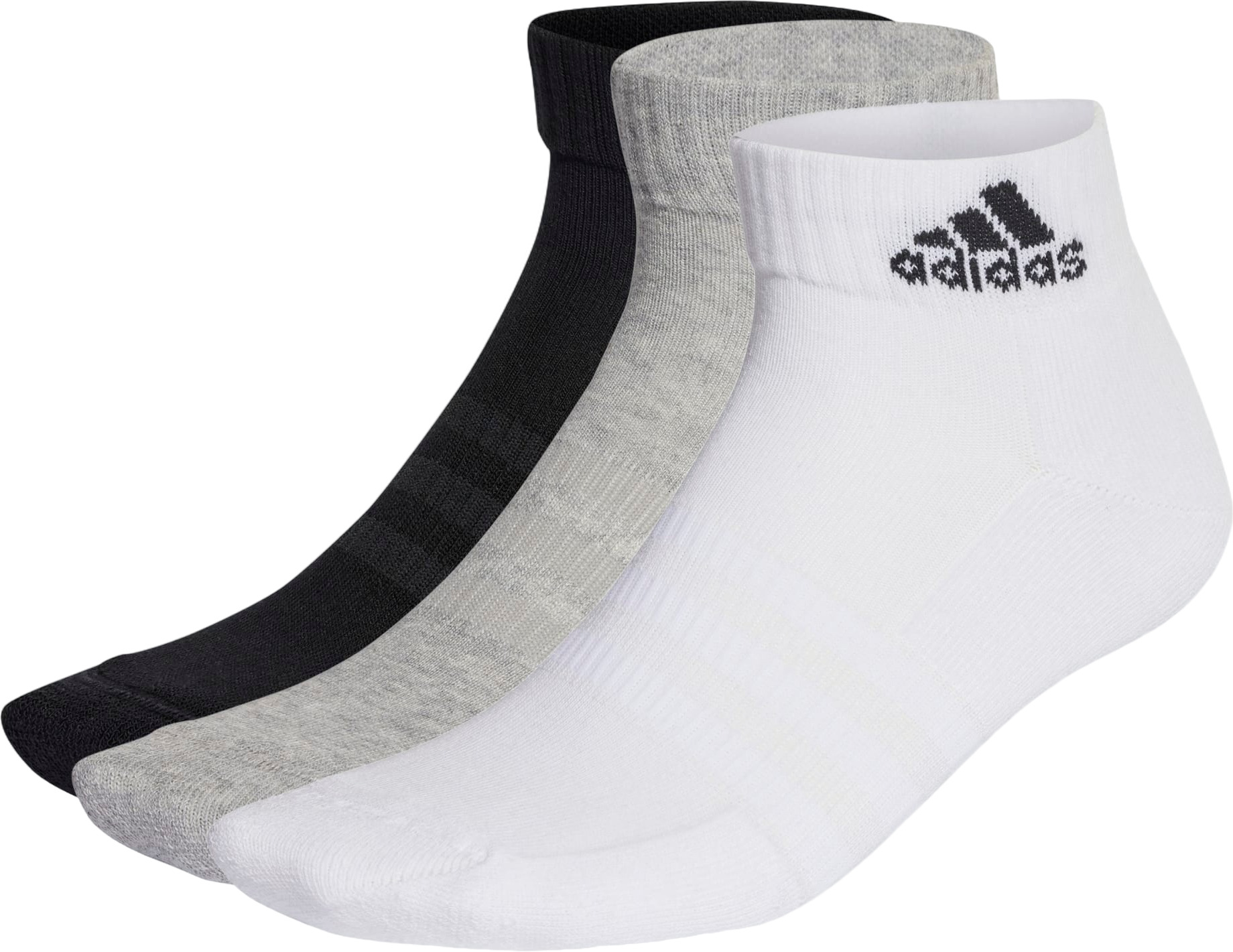 

Комплект носков мужских adidas Sportswear Cushioned Ankle Socks 3 Pairs разноцветных M, Разноцветный, Cushioned Sportswear Ankle Socks 3 Pairs