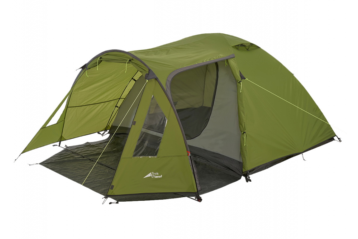 

Трехместная палатка TREK PLANET Avola 4, зеленый 70208
