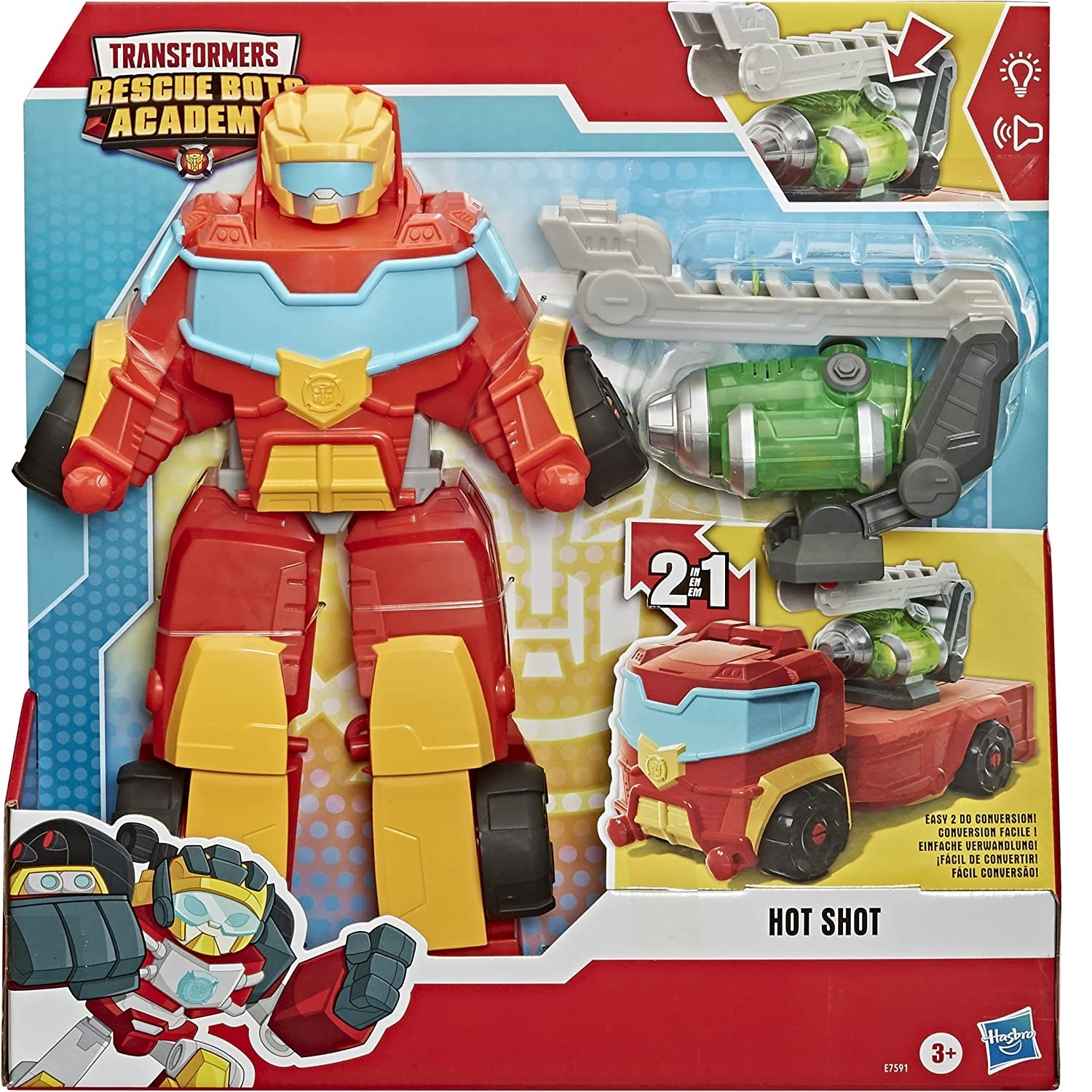 Фигурка Transformer RBA Hot Shot E7591 5990₽