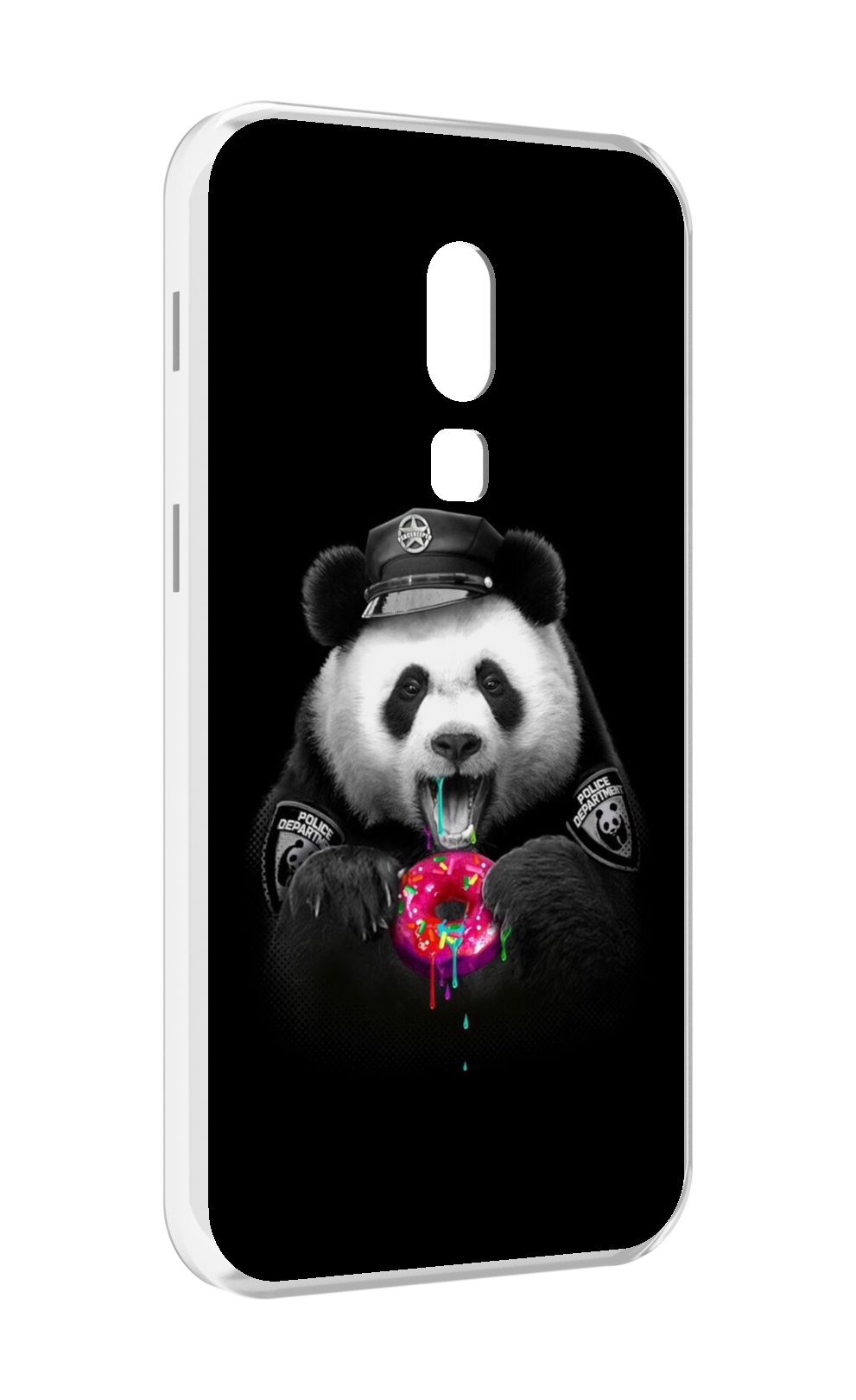 

Чехол MyPads Панда-с-пончиком для Meizu V8, Прозрачный, Tocco