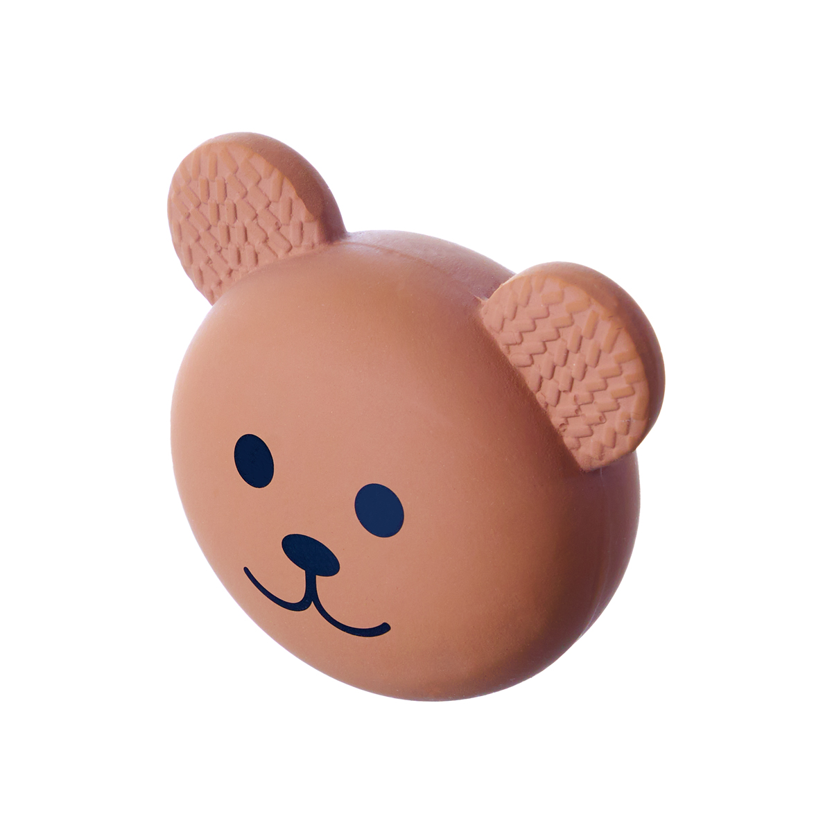 

Игрушка для собак Zoo One Мишка с пищалкой, коричневый, латекс, 8 см, L-462