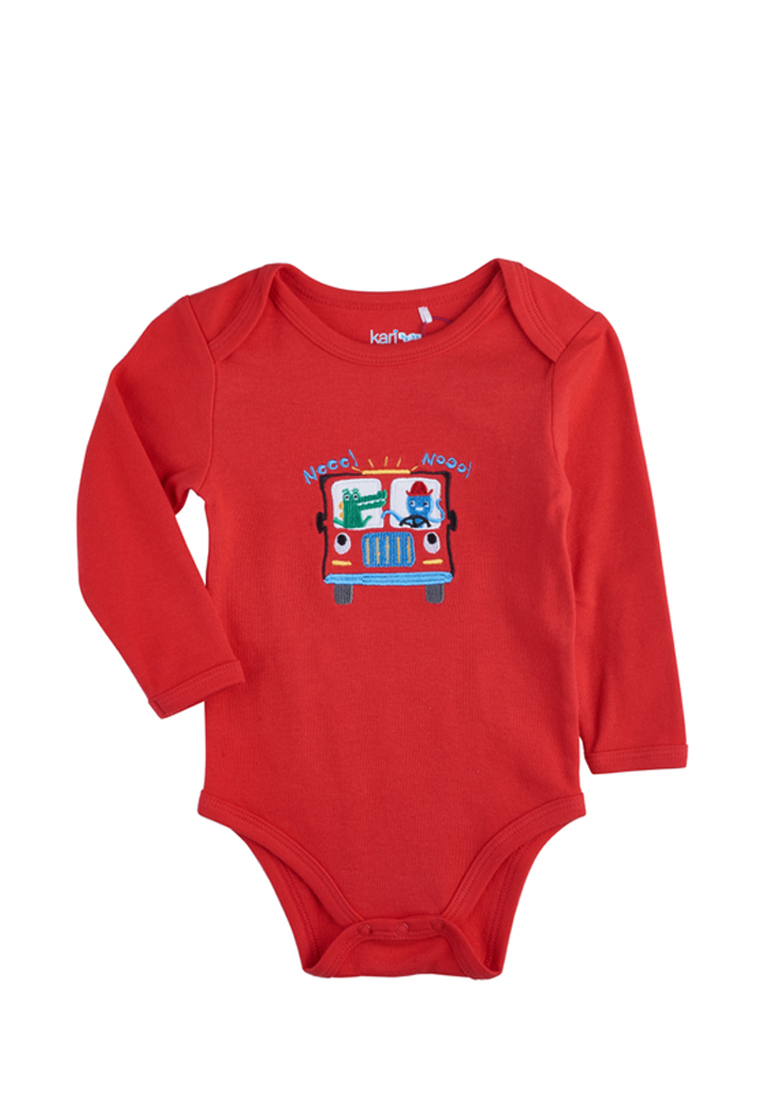 

Боди детское Kari baby AW19B18204216 красный р.62, AW19B18204216