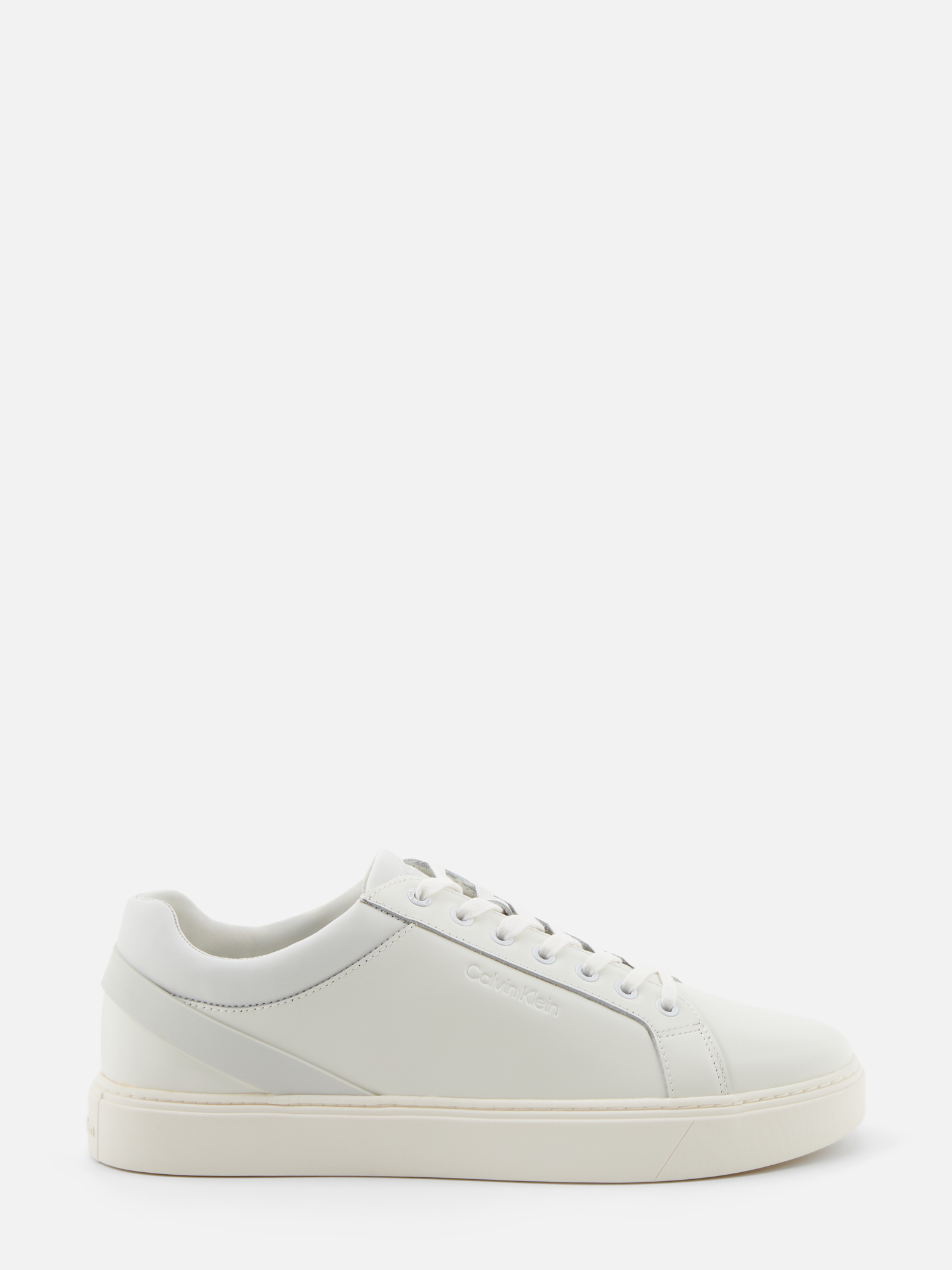 

Кроссовки мужские Calvin Klein HM0HM014630K4 белые 46 EU, Белый, HM0HM014630K4