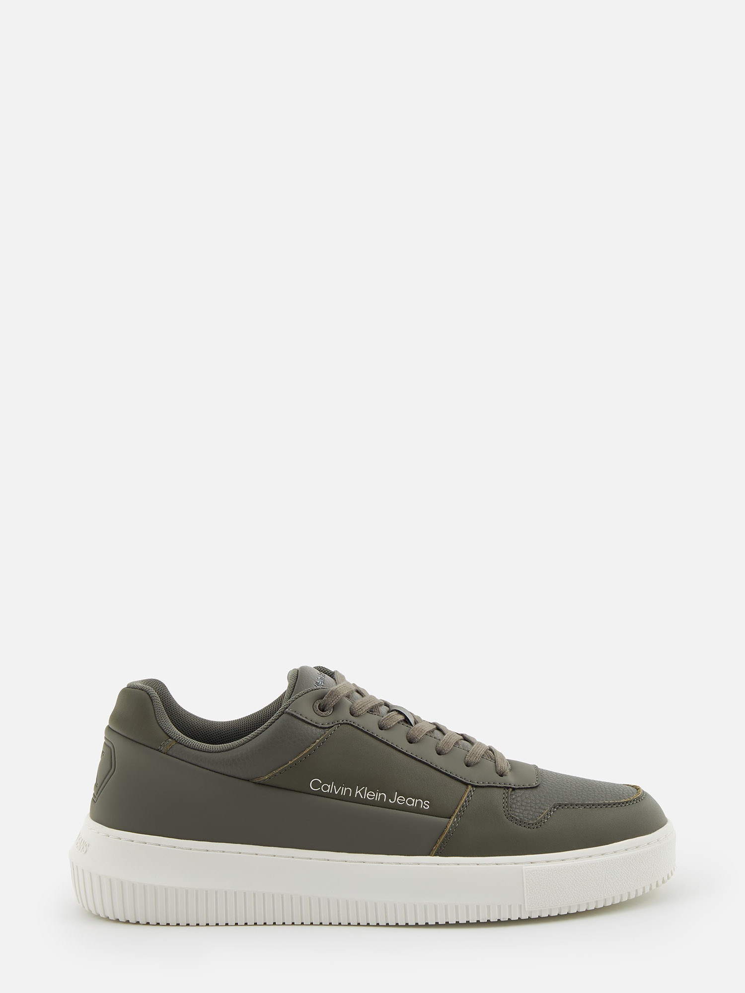 

Кеды мужские Calvin Klein YM0YM009320IH зеленые 42 EU, Зеленый, YM0YM009320IH