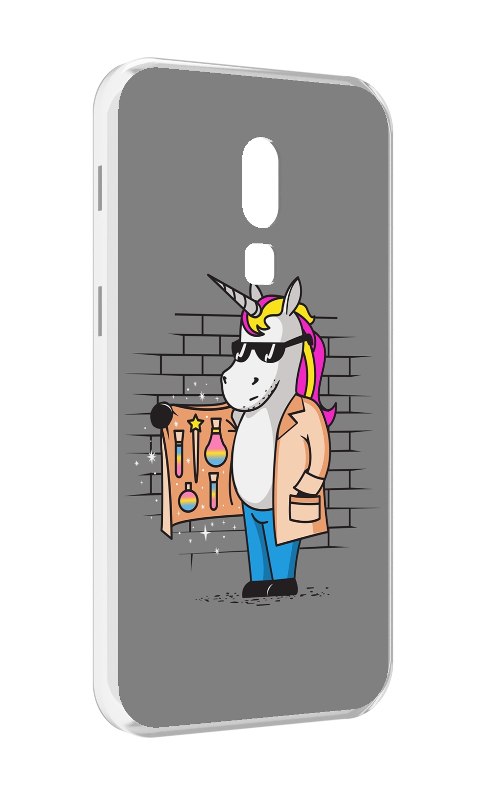

Чехол MyPads Продавец-единорог для Meizu V8, Прозрачный, Tocco