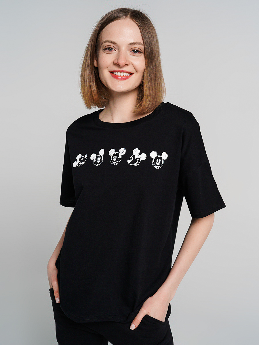 

Футболка женская ТВОЕ 80936 черная XL, 80936