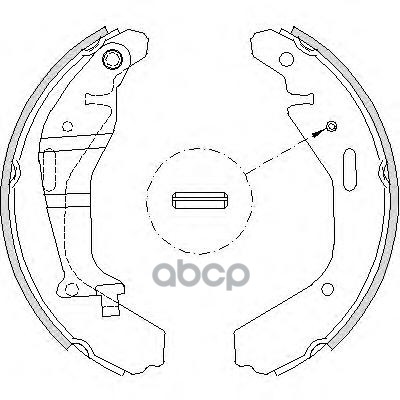 

Колодки Торм.Бараб.[200X29] Remsa 420200