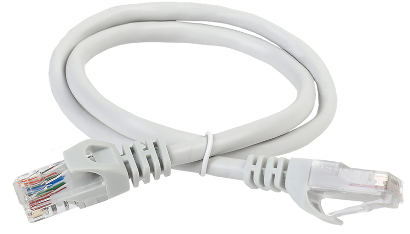 Патч-корд ITK RJ-45 - RJ-45 5м PC01-C6U-5M 710₽