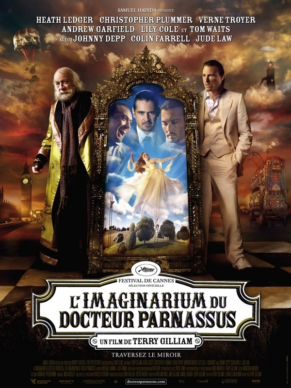 

Постер к фильму "Воображариум доктора Парнаса" (The Imaginarium of Doctor Parnassus) 50x70