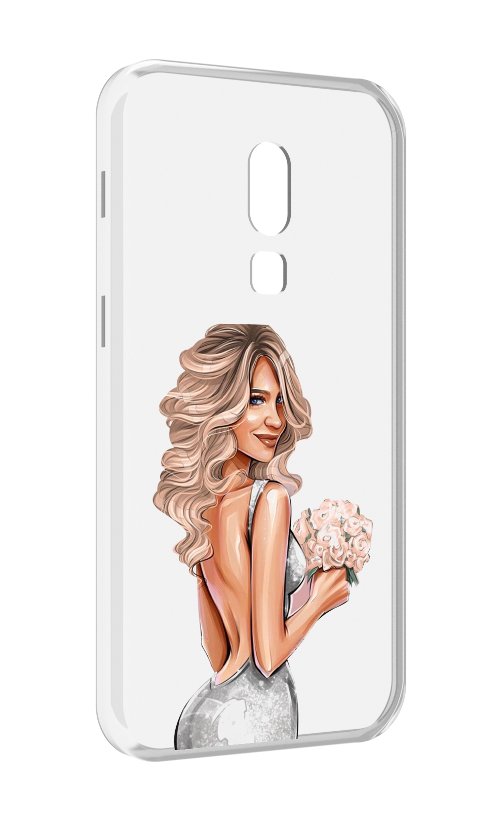 

Чехол MyPads Роскошное-платье женский для Meizu V8, Прозрачный, Tocco