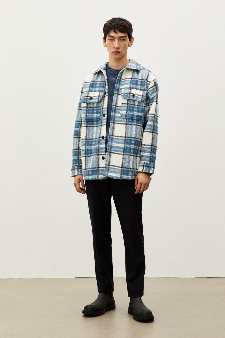 

Рубашка мужская H&M 1079479002 белая XL (доставка из-за рубежа), Белый, 1079479002