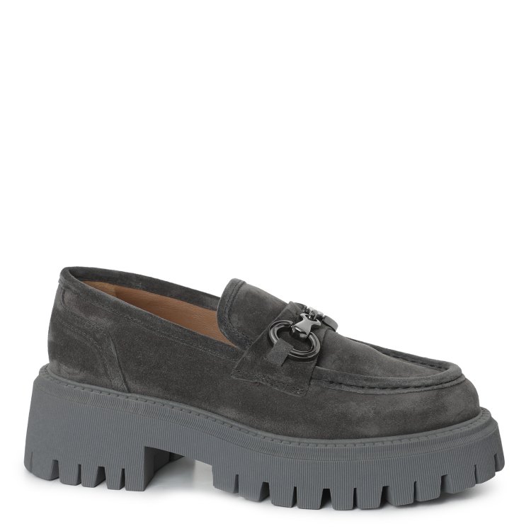 

Лоферы женские GIANNI RENZI GR450_З серые 41 EU, GR450_З