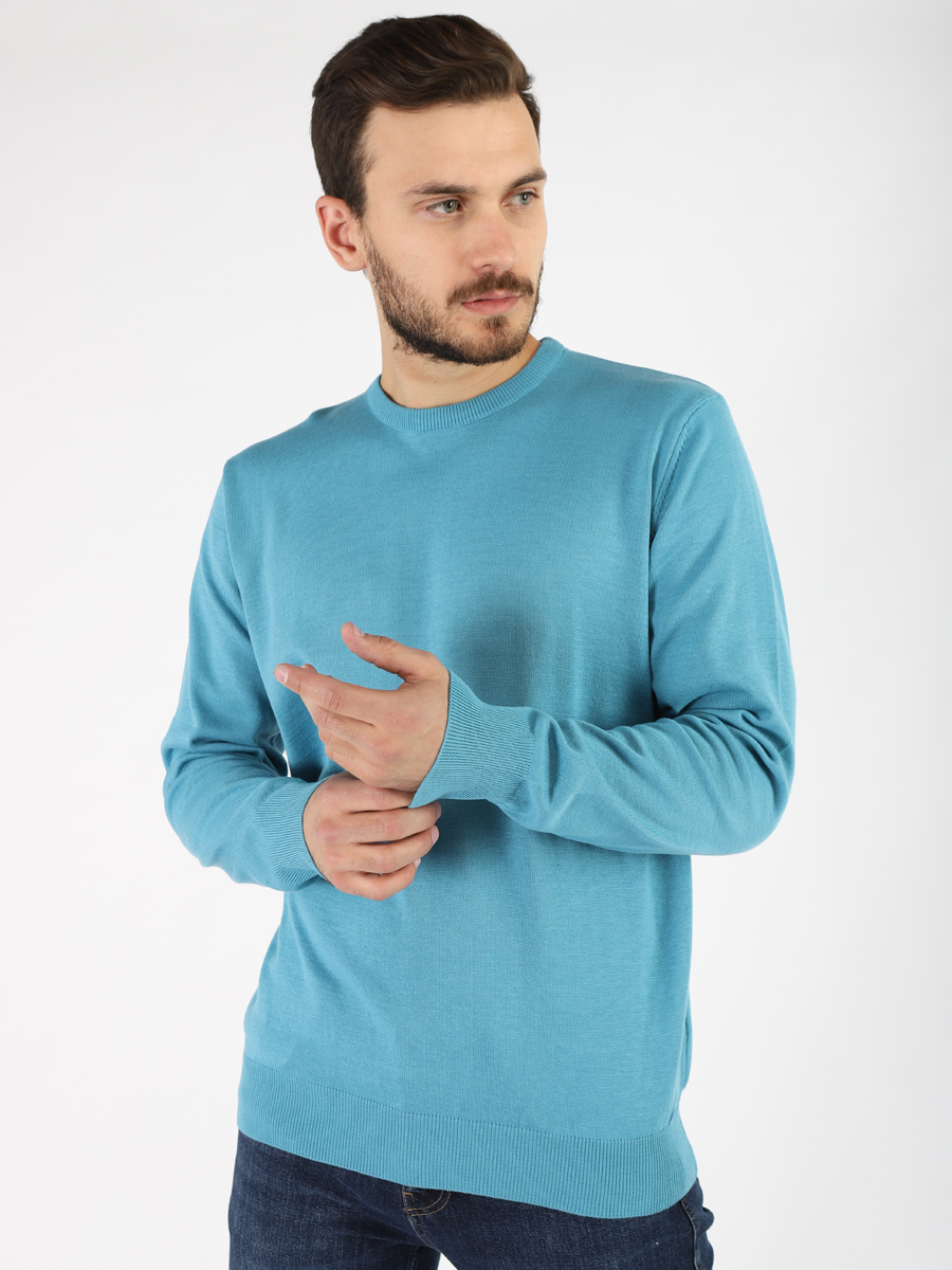 

Джемпер мужской SQ65732 A passion play голубой L, SQ65732