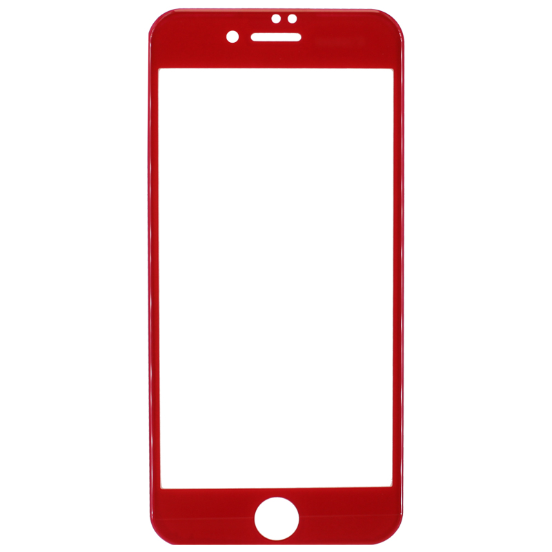

Защитное стекло BaseMarket для Apple iPhone 7 (закалённое) (полное покрытие) (красное)