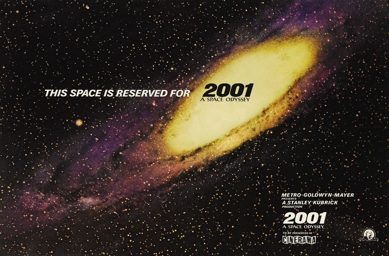

Постер к фильму "2001 год: Космическая одиссея" (2001 A Space Odyssey) Оригинальный 76,2x5
