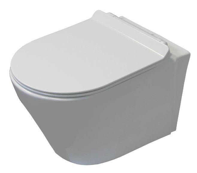 

Унитаз подвесной Cerutti SPA Ortler Aria B-2380-3 безободковый, белый