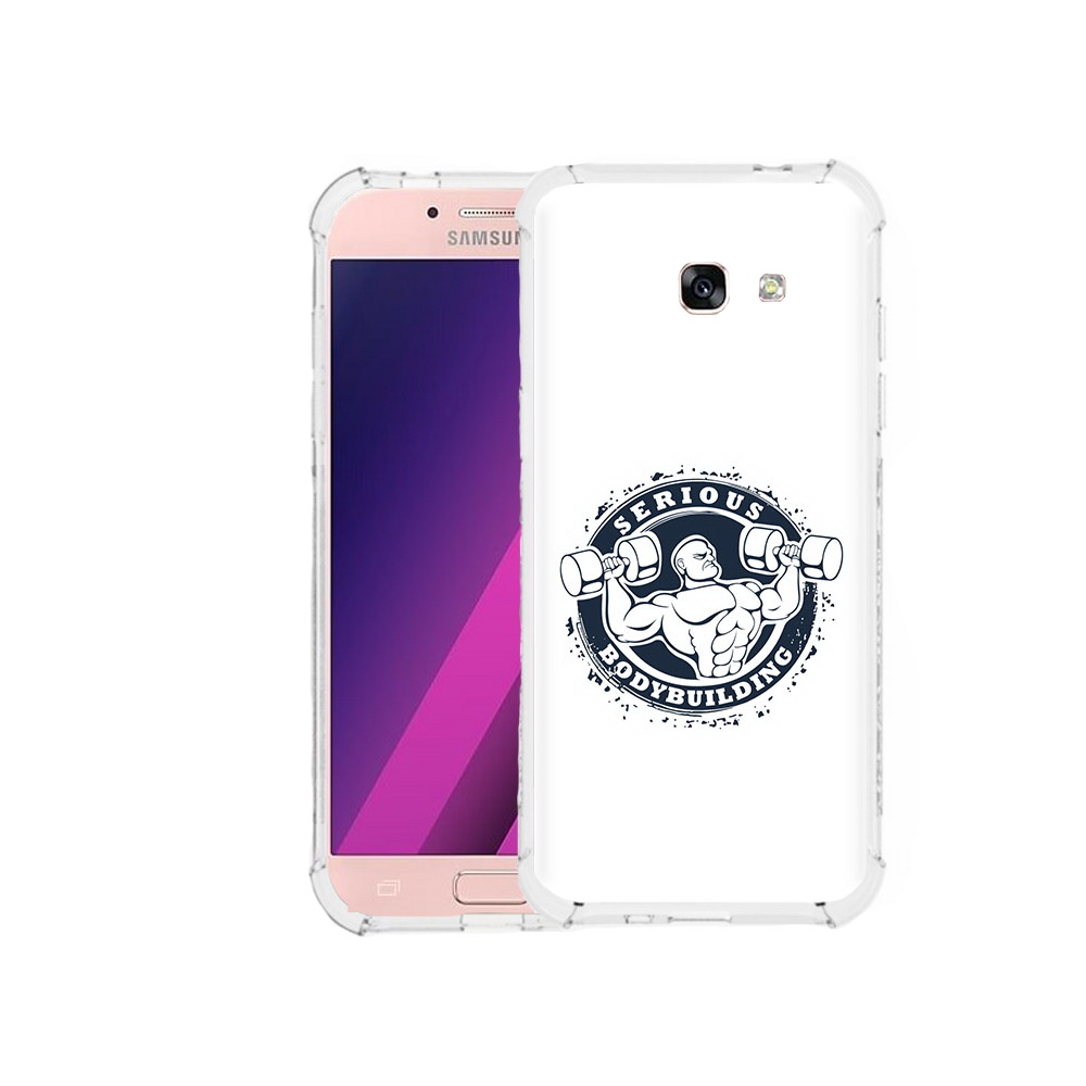 

Чехол MyPads Tocco для Samsung Galaxy A5 бодибилдинг воля к победе (PT51293.578.231), Прозрачный, Tocco