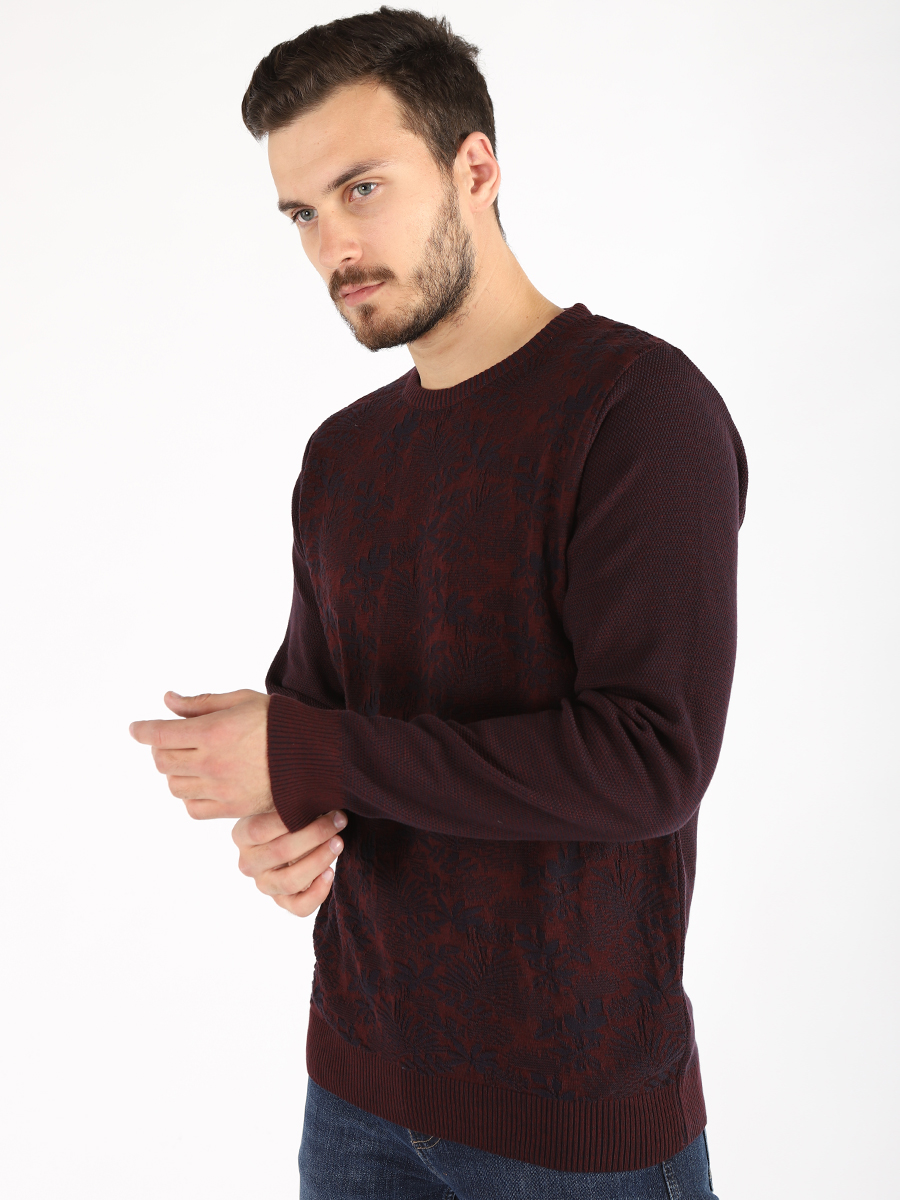 

Джемпер мужской A passion play SQ65734 бордовый S, SQ65734