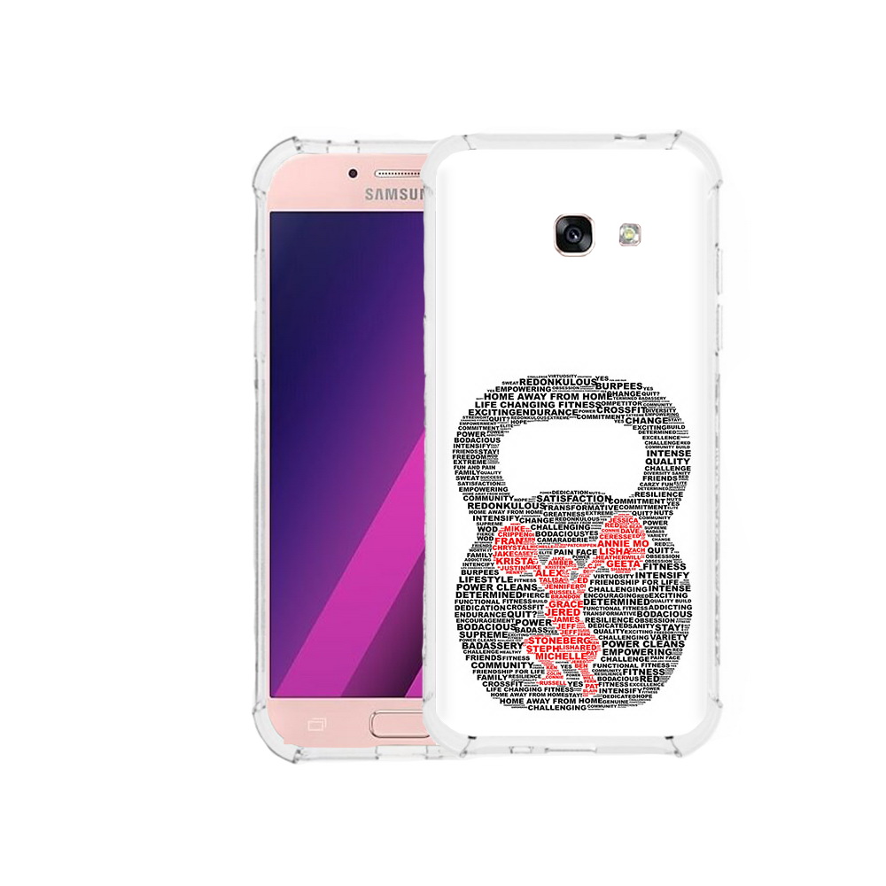 

Чехол MyPads Tocco для Samsung Galaxy A5 бодибилдинг гиря из слов (PT51293.578.232), Прозрачный, Tocco